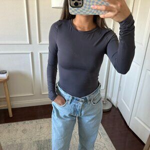 Princess Polly - Arnim long sleeve top grey